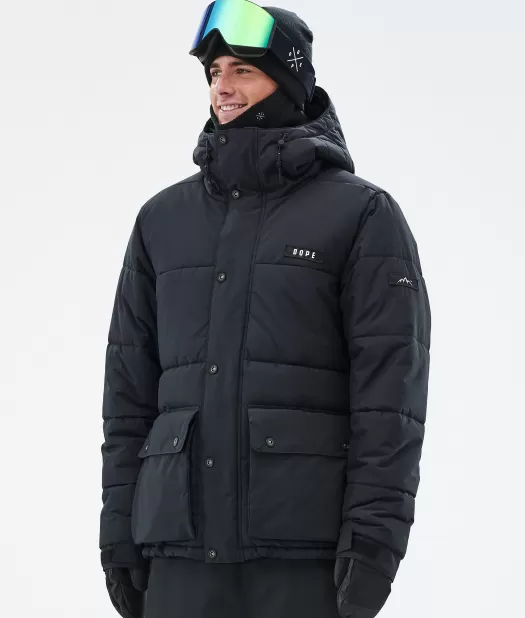 Store Puffer Full Zip Herren Snowboardjacken