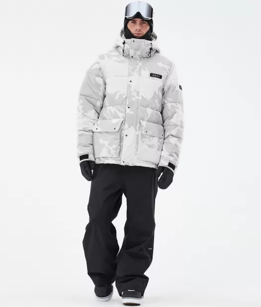 Cheap Puffer Full Zip Herren Snowboardjacken