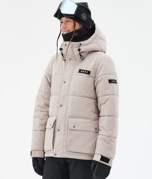 Hot Puffer W Full Zip Damen Skijacken