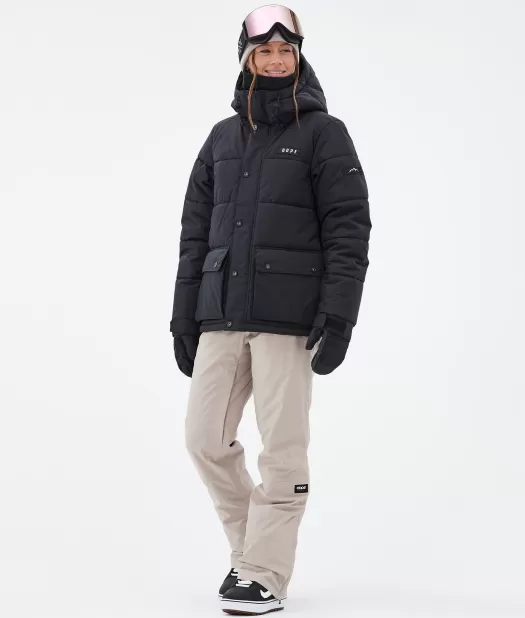 Hot Puffer W Full Zip Damen Snowboardjacken